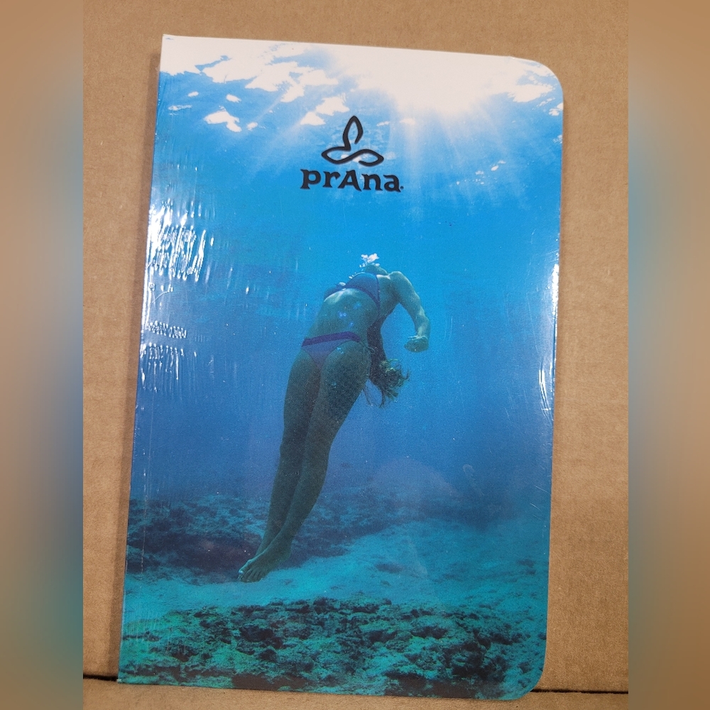 Denik x Prana Notebook 8 1/4" x 5 1/4" Journal‎ Diary Travel New Sealed